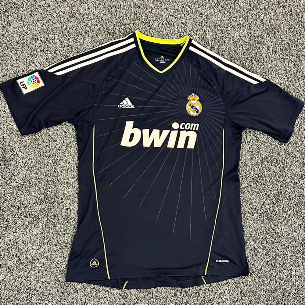 Adidas Real Madrid CF Jersey Kit Soccer Shirt Large Navy Blue P95985